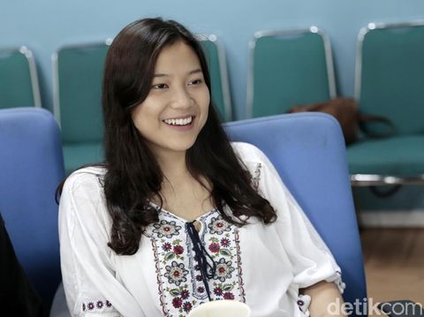 Danilla Riyadi saat berkunjung ke kantor detikcom.