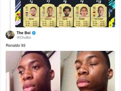 Meme Kocak Ronaldo Nangis Diungguli Messi di FIFA 20