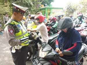 Hari Kedua Operasi Patuh di DKI dan Sekitar, Lawan Arus Pelanggaran Tertinggi