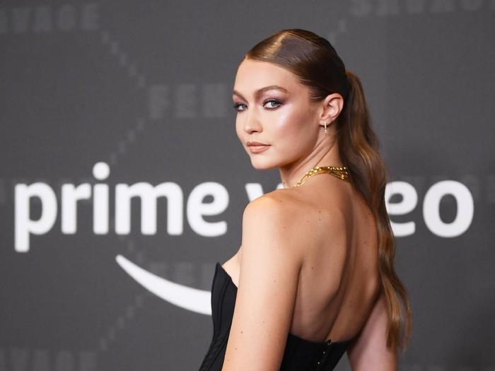 BROOKLYN, NEW YORK - SEPTEMBER 10: Gigi Hadid attends Savage X Fenty Show Presented By Amazon Prime Video - Arrivals at Barclays Center on September 10, 2019 in Brooklyn, New York. (Photo by Dimitrios Kambouris/Getty Images for Savage X Fenty Show Presented by Amazon Prime Video )