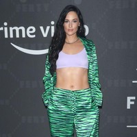 Pada sejumlah kesempatan, pemenang Grammy Awards itu memang kerap tampil seksi. Seperti saat menghadiri fashion show brand lingerie Rihanna, Kacey tampil dengan sport bra dan busana bermotif zebra.  Foto: Getty Images