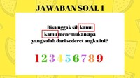 Kesalahan bukan pada angka, tapi pada kalimat di awal yang menyebutkan kata kamu dua kali. (Foto: detikHealth)