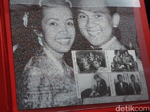 Tiap prangko didesain dari 5.000 foto