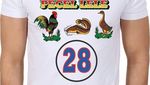 Unik Banget! Kaos dan Kemeja Ini Bermotif Spanduk Warung Pecel Lele