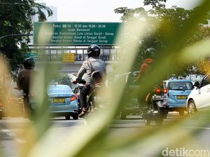 Ganjil-Genap Ditiadakan, Polisi Siaga Urai Kemacetan