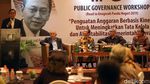 Boediono Gelar Public Governance Workshop