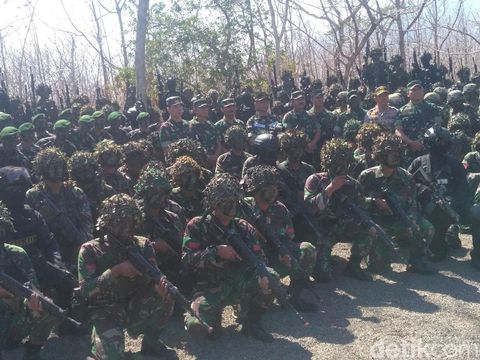 Latgab TNI di Situbondo/