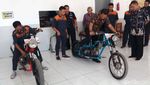 Motor Chopper dari Limbah Logam Karya Siswa SMK di Tegal