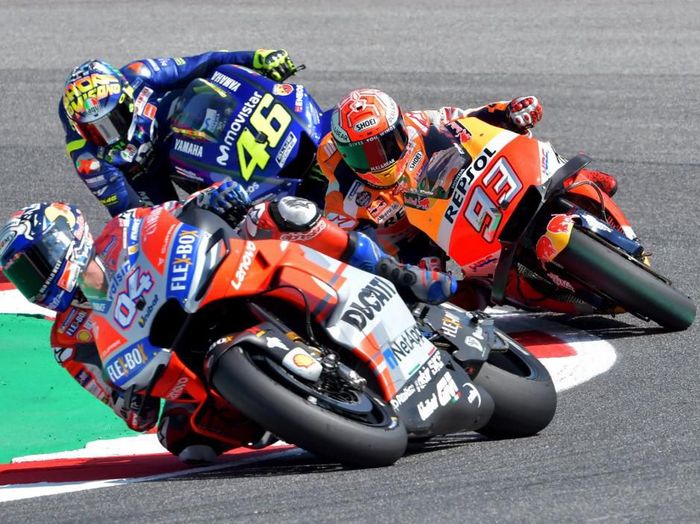 MotoGP San Marino bisa disaksikan di detikSport. (Foto: Tiziana Fabi / AFP) MotoGP San Marino bisa disaksikan di detikSport. (Foto: Tiziana Fabi / AFP)
