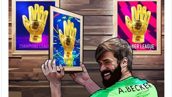 Satu lagi meme berkelakar dari netizen dengan rating FIFA 20. (Foto: Internet/Twitter)