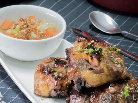Masak Apa Hari Ini : Sup Buntut Bakar dan Ca Kailan yang Gurih Mantap