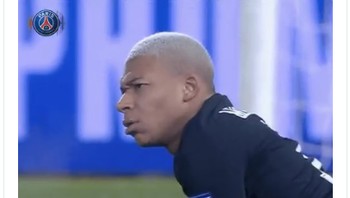 Kylian Mbappe dari PSG pun diyakini tak puas dengan rating FIFA 20. (Foto: Internet/Twitter)