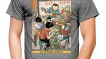 Unik Banget! Kaos dan Kemeja Ini Bermotif Spanduk Warung Pecel Lele