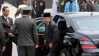 Wakil Presiden Jusuf Kalla juga nampak hadir di TMP Kalibata, Jakarta.