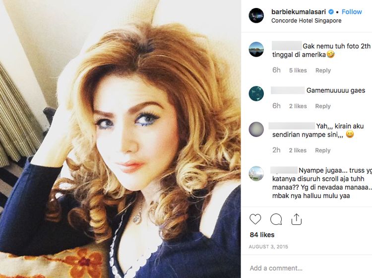 Yuk, Bantu Cari Foto Barbie Kumalasari Waktu di Nevada!
