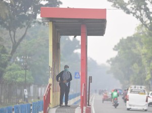 Tips Aman Berkendara Mobil di Tengah Kabut Asap Kebakaran Hutan