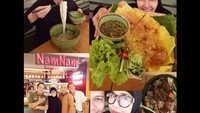 Sebelum dirawat karena penyakitnya, Ria adalah sosok yang hobi banget kulineran. Dalam berbagai momen, Ria terlihat mengunggah fotonya saat sedang makan-makan. Foto: instagram @riairawan