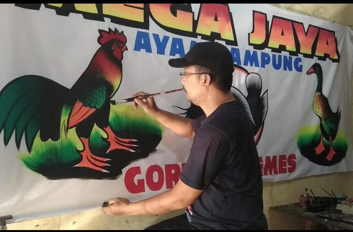 spanduk pecel lele