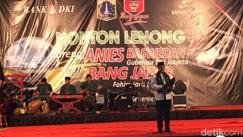 Tonton Lenong di Balai Kota, Anies Ingatkan Pengembangan Budaya Tonton Lenong di Balai Kota, Anies Ingatkan Pengembangan Budaya