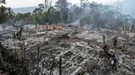 Puluhan Rumah di Kampung Adat Baduy Luar Hangus Terbakar