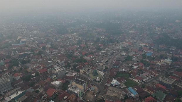Kabut Asap di Sumatera.