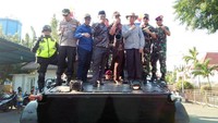 Alutsista TNI ini juga akan mengikuti pameran dalam rangka Hari Jadi Kabupaten Situbondo ke-201 di Alun-alun Situbondo, hingga Selasa (17/9) mendatang.