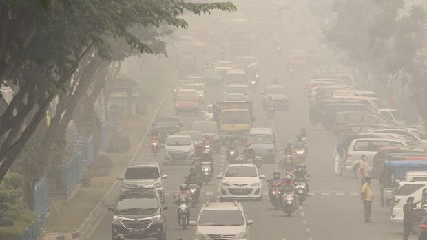 Kabut Asap Kalimantan Makin Pekat, Pesawat Tak Berani Terbang