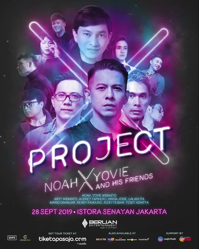 Tiket Diburu, Ini yang Spesial dari Project X NOAH dan Yovie Widianto