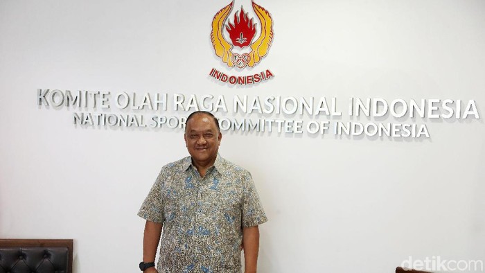 Ketua umum KONI Pusat, Marciano Norman.