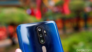 Ada empat kamera, sensor utamanya 48 MP. Foto: Adi Fida Rahman/detikINET