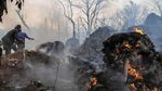 Puluhan Rumah di Kampung Adat Baduy Luar Hangus Terbakar