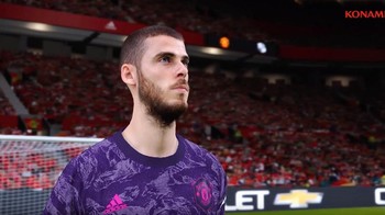 David De Gea dari Manchester United terlihat keren juga ya di game PES 2020. (Foto: Dok. PES 2020/Konami)