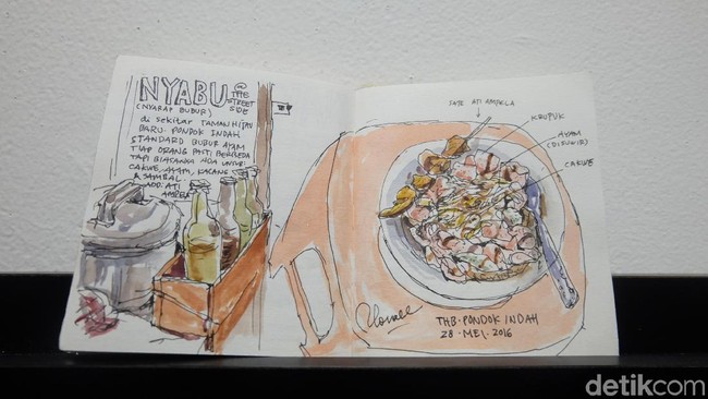 Bak Lebaran, Ragam Potret Urban di Festival Sketsa Indonesia
