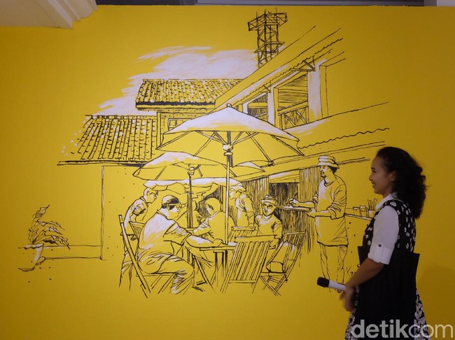 Bak Lebaran, Ragam Potret Urban di Festival Sketsa Indonesia
