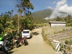 Kebakaran di Gunung Slamet Meluas hingga Baturraden