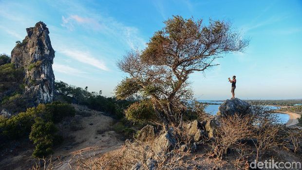 Berkunjung ke Pulau Rote, NTT, jangan lupa untuk berwisata ke kawasan Batu Termanu. Panorama alam yang memukau membuat wisatawan ingin kembali lagi ke sana.