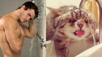 Gaya mandi. (Foto: sadanduseless)