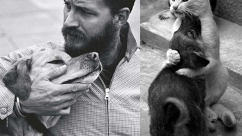 Sama-sama lagi pelukan dengan anjing. (Foto: sadanduseless)