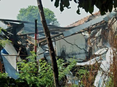 Begini Kondisi Gudang Bahan Peledak di Mako Brimob Srondol Usai Meledak