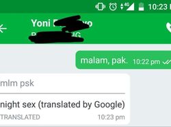 Auto Translate Saat Chat di Aplikasi Ojol Bikin Auto Ngakak
