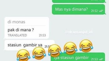 Di monas atau di mana nih? (Foto: istimewa)