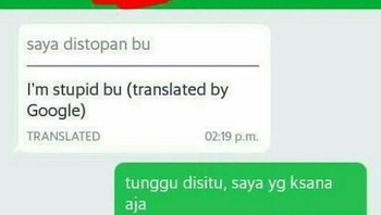 Waduh kok jadi stupid hihihi. (Foto: istimewa)