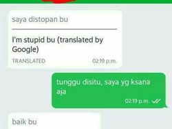 Auto Translate Saat Chat di Aplikasi Ojol Bikin Auto Ngakak