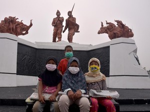 KPAI Dorong Sekolah Terdampak Kabut Asap Kurangi Aktivitas Luar Ruangan