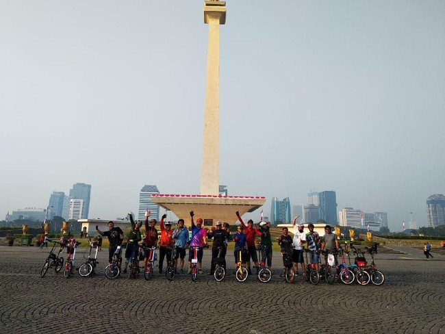 Anti Ribet-ribet dengan Sepeda Lipat