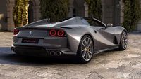 silver ferrari 812 superfast