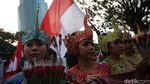 Srikandi dan Tokoh Pewayangan Demo KPK