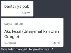 Auto Translate Saat Chat di Aplikasi Ojol Bikin Auto Ngakak