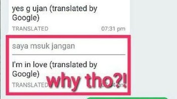 Duh si bapak sedang jatuh cinta. (Foto: istimewa)