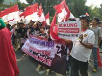 Demo di depan KPK